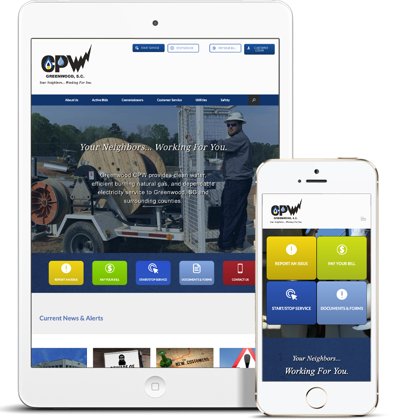 Website Design | Greenwood CPW | Motive Media & Marketing