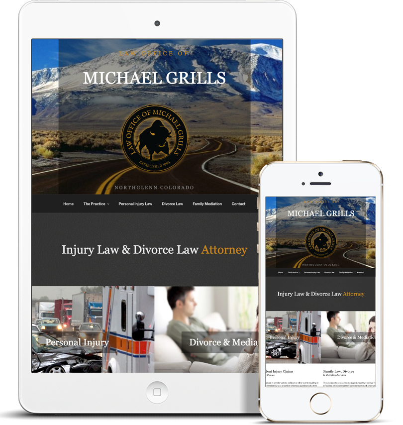 Website Design | Michael Grills Law | Motive Media & Marketing