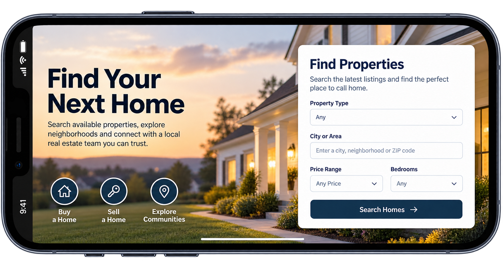 Real Estate Websites that convert leads to clients